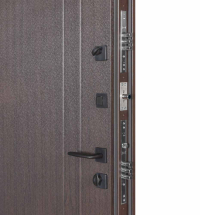 Двери ТМ Булат серия ТЕРМО HOUSE модель 710/265 1200 Венге темный/венге темный