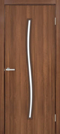Межкомнатные двери ТМ MSDoors коллекция SIMPLE модель Denver ПВХ стекло сатин
