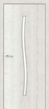 Межкомнатные двери ТМ MSDoors коллекция SIMPLE модель Denver ПВХ стекло сатин