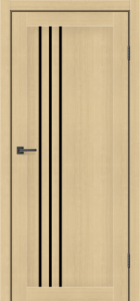 Межкомнатные двери ТМ MSDoors коллекция FASHION модель Nevada стекло черное