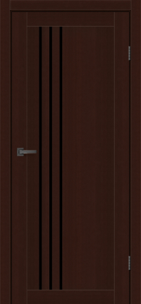 Межкомнатные двери ТМ MSDoors коллекция FASHION модель Nevada стекло черное