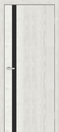 Межкомнатные двери ТМ MSDoors коллекция SIMPLE модель Sidney ПВХ стекло черное