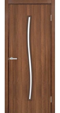 Межкомнатные двери ТМ MSDoors коллекция SIMPLE модель Denver ПВХ стекло сатин