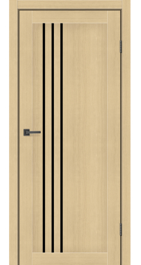 Межкомнатные двери ТМ MSDoors коллекция FASHION модель Nevada стекло черное
