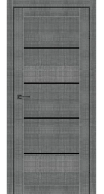 Межкомнатные двери ТМ MSDoors коллекция HOLST модель Montana стекло черное