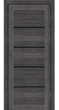 Межкомнатные двери ТМ MSDoors коллекция HOLST модель Montana стекло черное