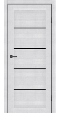 Межкомнатные двери ТМ MSDoors коллекция HOLST модель Montana стекло черное