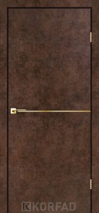 Mежкомнатные двери ТМ KORFAD коллекция DECO LOFT PLATO модель DLP-01 обычная кромка