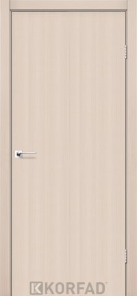 Mежкомнатные двери ТМ KORFAD коллекция LOFT PLATO модель LP-01 обычная кромка