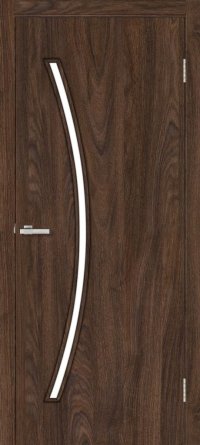 Межкомнатные двери ТМ MSDoors коллекция SIMPLE модель Ostin Экошпон стекло сатин