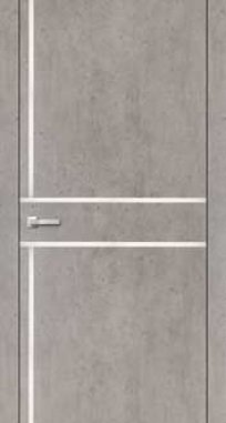 Міжкімнатні двері Aluminium Loft Plato ALP-06