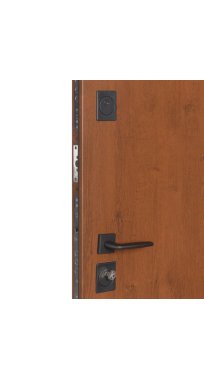 Двери ТМ Булат серия ТЕРМО HOUSE Kale модель 710/265 1200 Дуб бронза/молочный
