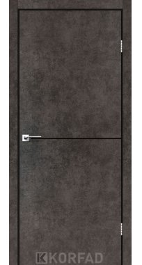 Mежкомнатные двери ТМ KORFAD коллекция DECO LOFT PLATO модель DLP-01 обычная кромка