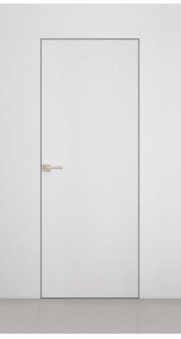 Дверь прихованого монтажа ТМ Папа Карло серія iDoors модель Prime-AL(С) INSIDE алюміній чорний