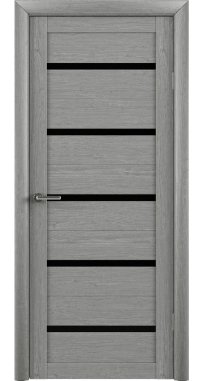 Межкомнатные двери ТМ LUXDOORS коллекция TREND DOORS модель Флора стекло черное