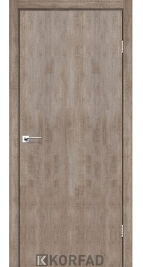 Mежкомнатные двери ТМ KORFAD коллекция LOFT PLATO модель LP-01 обычная кромка