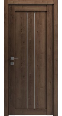 Межкомнатные двери коллекция GRAND модель Lux-1 Экошпон стекло сатин
