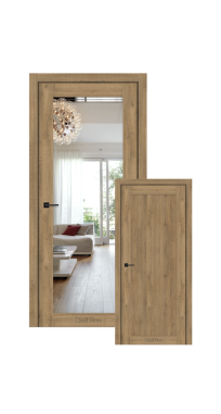 Mежкомнатные двери ТМ StilDoors коллекция CLASSIK модель VERMONT ПВХ зеркало