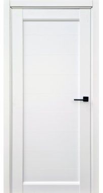 Mежкомнатные двери TM ESTET DOORS модель МК Милан ПВХ Белый мат глухое