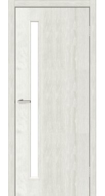 Межкомнатные двери ТМ MSDoors коллекция SIMPLE модель Takoma ПВХ стекло сатин