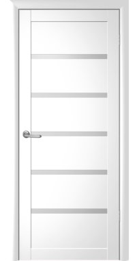 Межкомнатные двери ТМ LUXDOORS коллекция МЕГАПОЛИС модель Вена стекло сатин