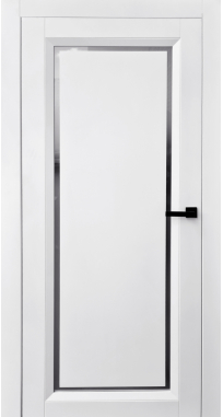 Mежкомнатные двери TM ESTET DOORS модель МК Прованс Glass Белая эмаль