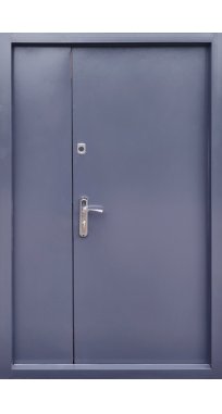 Входная дверь FORT-М серия СТАНДАРТ ПЛЮС модель Техно 3 Антрацит