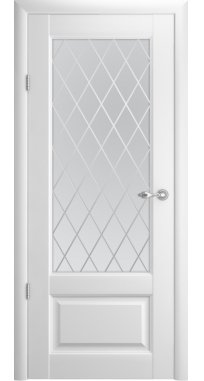 Межкомнатные двери ТМ LUXDOORS коллекция ГАЛЕРЕЯ модель Лувр-1 стекло сатин