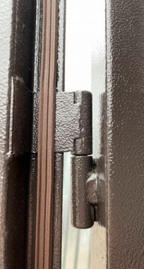 Двері ТМ Redfort серія ЕКОНОМ модель Еко-Техно RAL 8019