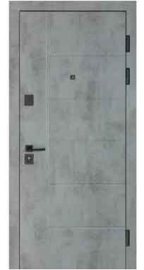 Двери ТМ Булат серия В-434 модель 155 Оксид темный/Оксид светлый