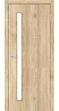 Межкомнатные двери ТМ MSDoors коллекция SIMPLE модель Takoma Экошпон стекло сатин