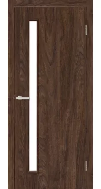 Межкомнатные двери ТМ MSDoors коллекция SIMPLE модель Takoma Экошпон стекло сатин