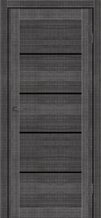 Межкомнатные двери ТМ MSDoors коллекция HOLST модель Montana стекло черное