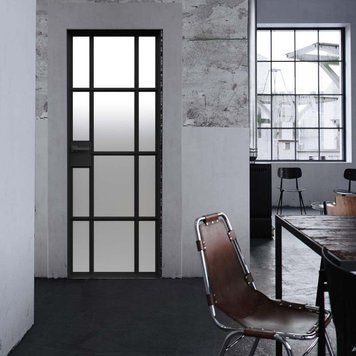 Міжкімнатні скляні двері Loft Line London - Скляні 01468 фото
