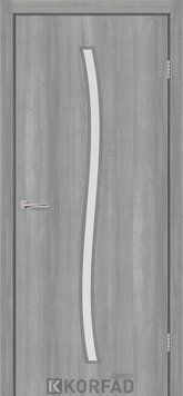 Межкомнатные двери Korfad Corner Glass-04 - Ламинированные 01751 фото