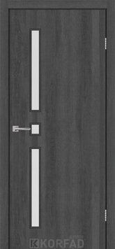 Межкомнатные двери Korfad Corner Glass-05 - Ламинированные 01752 фото