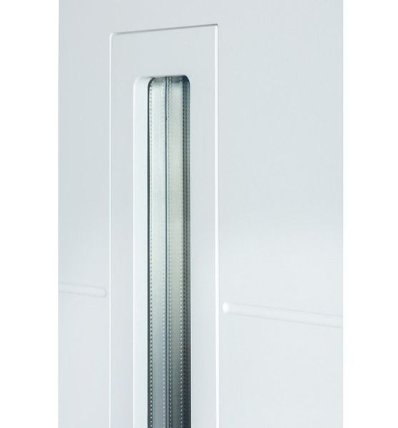 Входные двери Булат Котедж Kale мод. 705/431 улица Metalic Anthracite / Белый атласный - Уличные 01156 фото